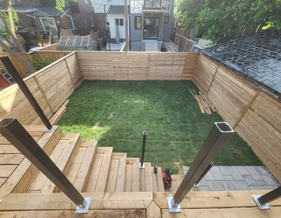 Deck And Fence