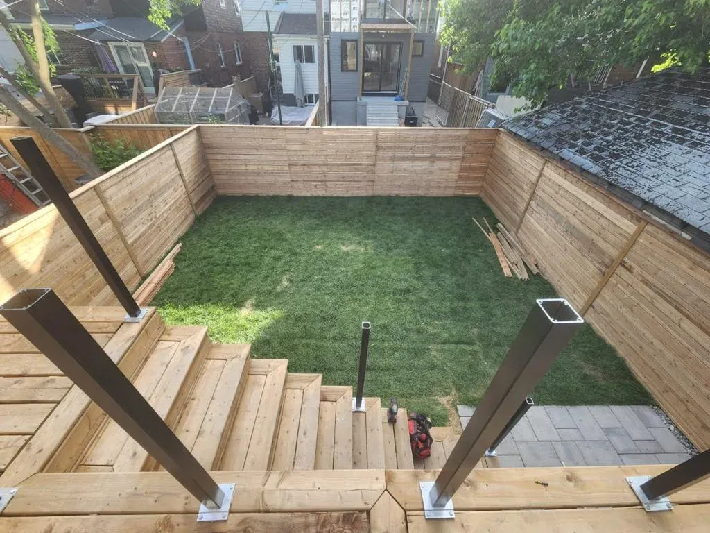Deck And Fence