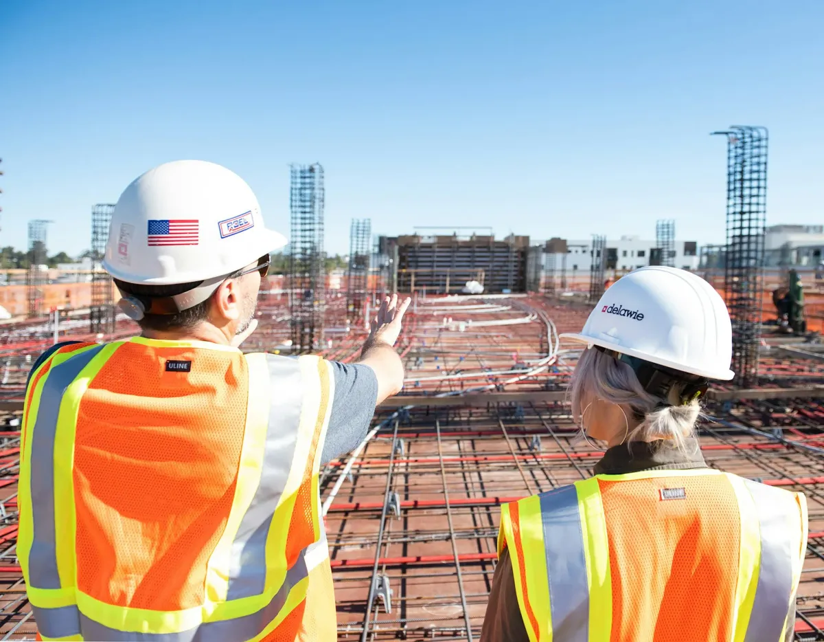 All Might Construction — Construction crew on site