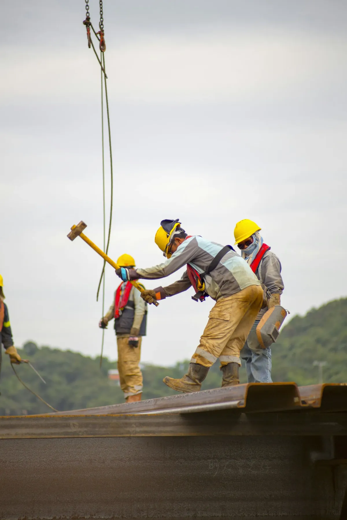 All Might Construction — Construction worker on site