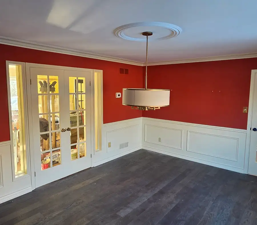 Wainscoting and Painting