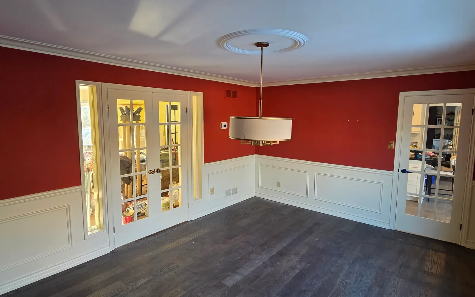 Wainscoting and Painting