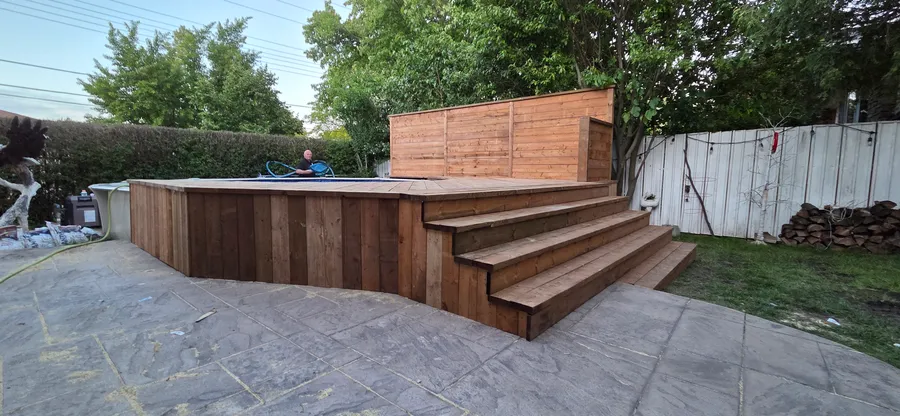 Pool Deck After